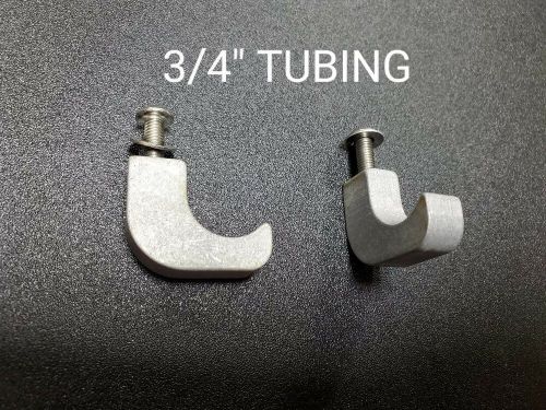 Headrest clamp 3/4&#034; billet aluminum tube clamp  2 pcs