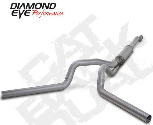 Diamond eye exhaust- 03-07 ford 4" aluminized-cat back dual