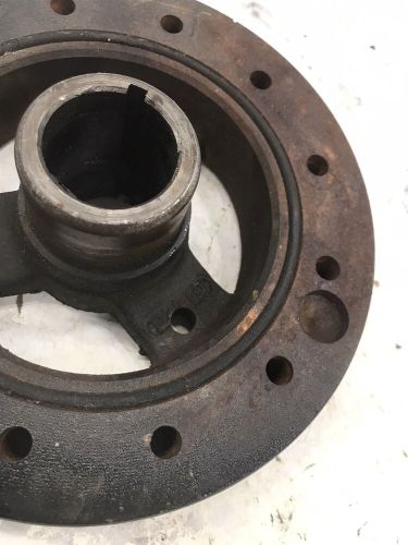 88 mercury marine mercruiser 5.7 l 350 v8 gm engine harmonic balancer flywheel