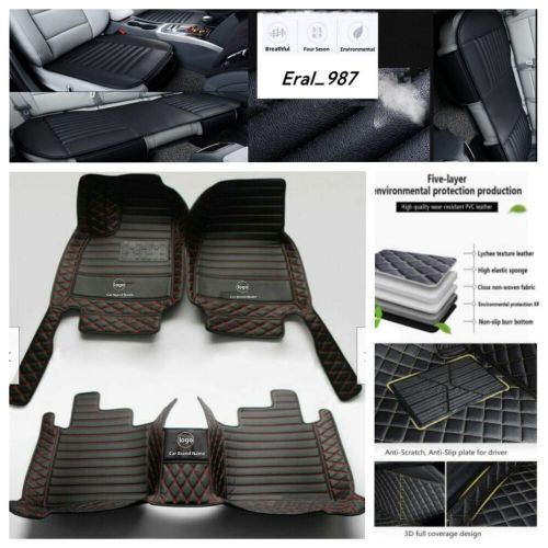 For toyota all models car floor mats leather liners carpets cargo foot pads rugs