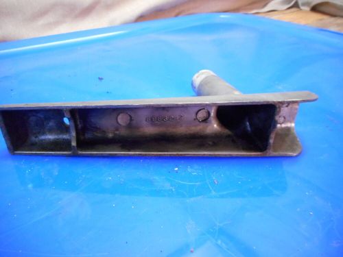 55 hp chrysler outboard exhaust port, 89832-2, nice, freshwater