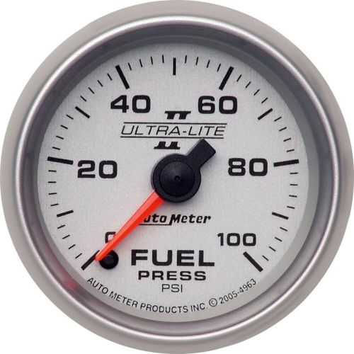 4963 autometer fuel pressure gauge gas