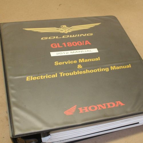 Honda goldwing service manual 2012 gl1800/a