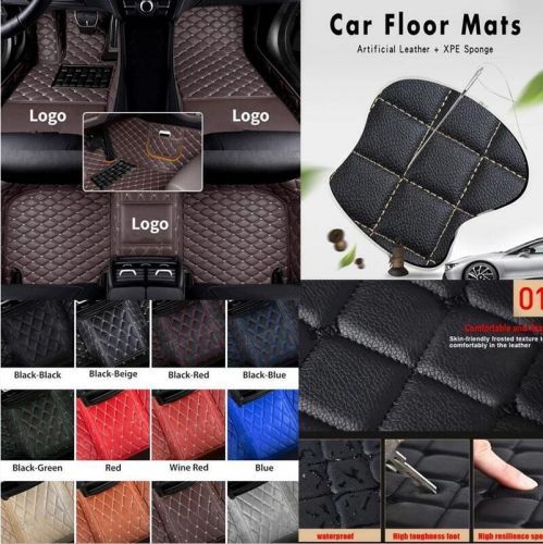 For nissan frontier waterproof auto carpets front rear car floor mats liner pads