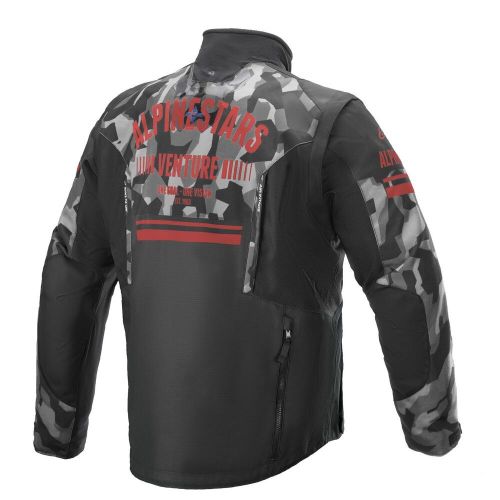 Alpinestars venture jacket - red camo - small 3703019-9133-s