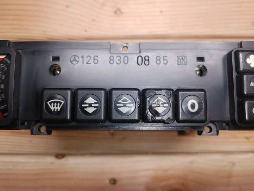 A/c heater climate temperature control  oem  88-91 mercedes 1268300885 w126 420s