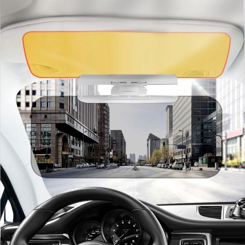 Makes driving for safer 2 in 1 car sun visor extender with easy fit design