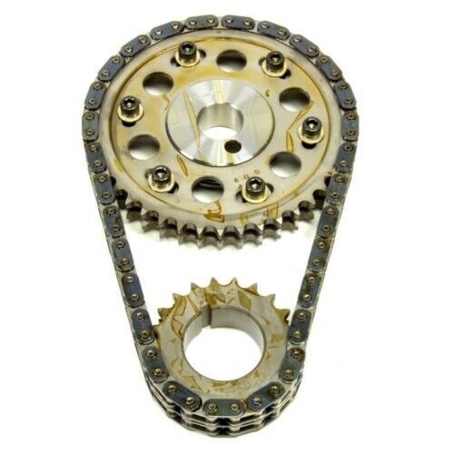 Rollmasterromac cs3240 timing chain set gold series double roller steel for ford