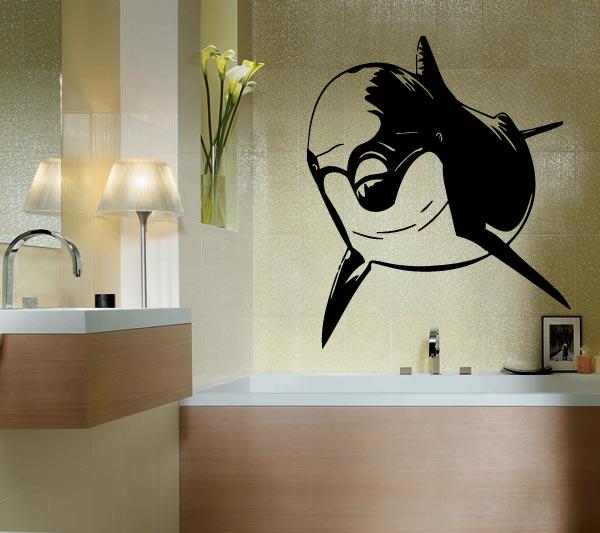 Wall sticker decals art mural animal dolphin t246