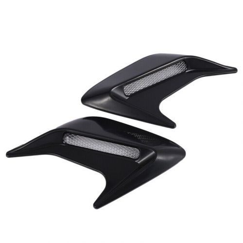 2pcs car auto side vent air flow fender intake sticker univers6446-