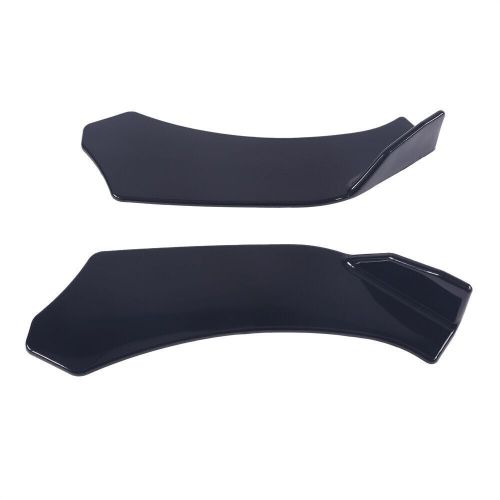 For ford mustang gt new car front bumper lip spoiler splitter black