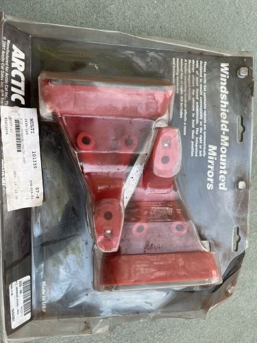 Arctic cat windshield mirrors 2639-165 oem rare red