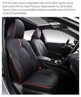 Ptyyds seat covers compatible with 2018-2024 toyota camry seat covers pu car sea