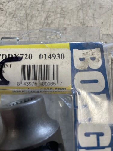 Borgeson 014930 steering universal joint, steel, 3/4dd x 3/4-20