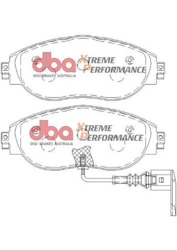 Front performance discs and dba xtreme pads to fit audi s3 quattro 8v