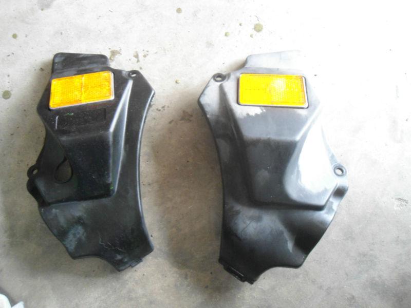 1990 kawasaki vulcan vn750 vn 750 front neck side covers reflectors