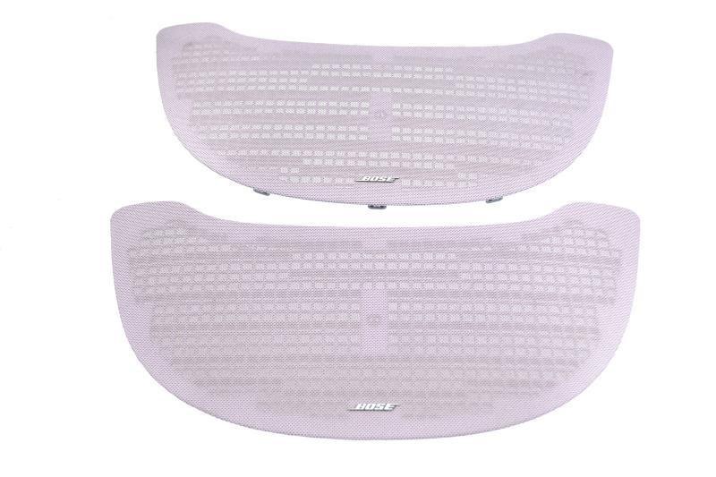 Mercedes w210 e320 e430 rear subwoofer speaker grille cover pair right left tan