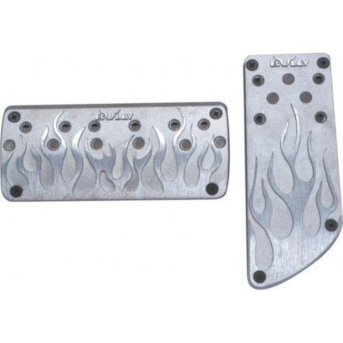 Bully  powder coated die cast aluminum universal brake gas pedal pads suv new