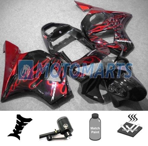 Bundle fairing kit w/ brake fluid reservoir for honda cbr900rr cbr954 02 03 eab