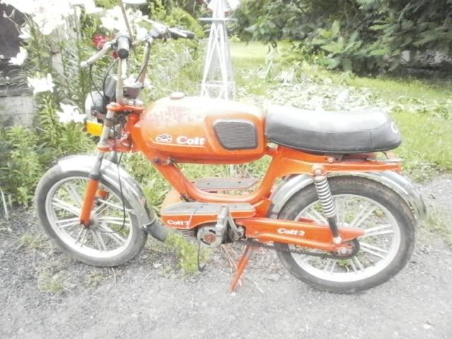 Cosmo colt 2 motorcycle moped  classic scooter front and rear chrome fenders