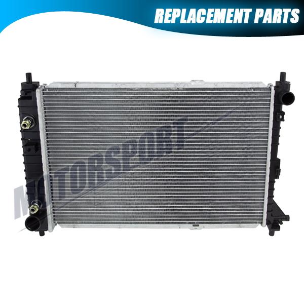 97-04 ford mustang gt 4.6l v8 a/t aluminum core cooling radiator parallel flow