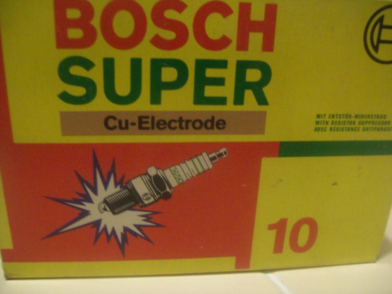 Bosch super spark plugs box of ten  7573 hr9acy