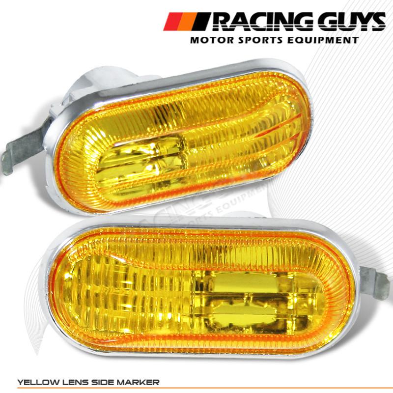 2000-2009 honda s2000 yellow side marker lights signal lamp jdm style new