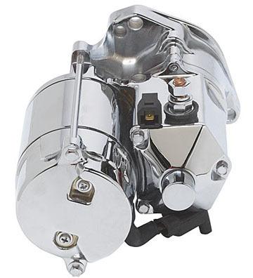 Ultima 1.75kw chrome thunderfire heavy duty starter for 89-06 harley big twin