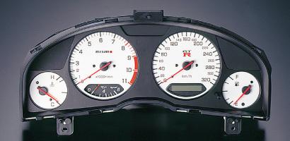 Jdm nissan skyline bnr34 gt-r 24810-rnr45-wh new nismo gauge cluster rare