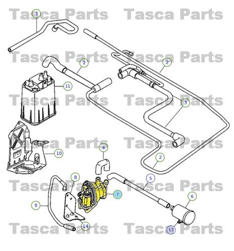 New oem emission leak detection pump 2001-2002 chrysler pt cruiser #4891420aa