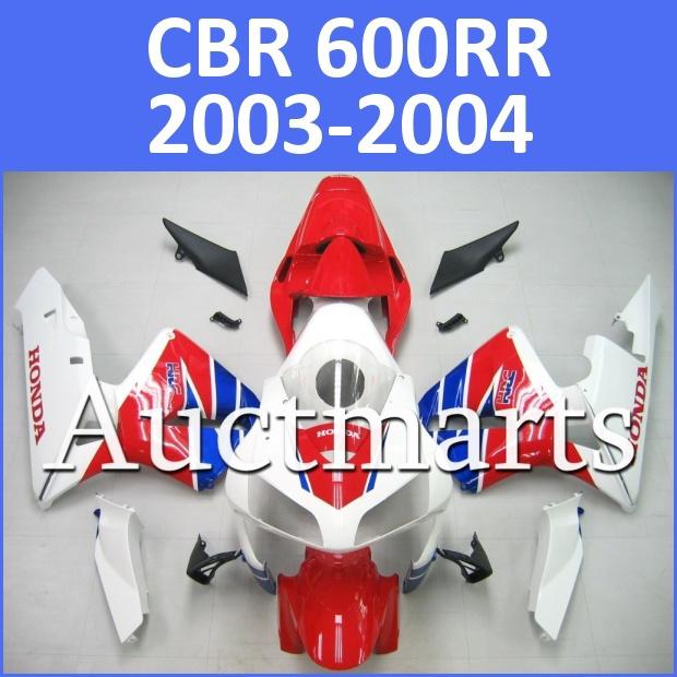 Fit honda 03 04 cbr600rr cbr 600 rr 2003 2004 fairing kit abs plastics a89 d10