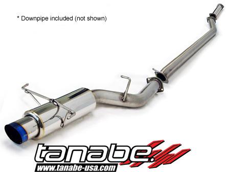 Tanabe medalion concept g blue turbo-back for 1995-1998 nissan 240sx t90011