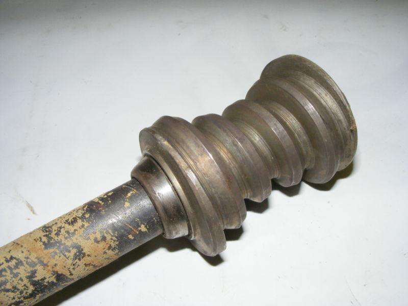 1940 41 42 46 47 ford truck steering shaft worm gear nos new 01t-3524 46.52"