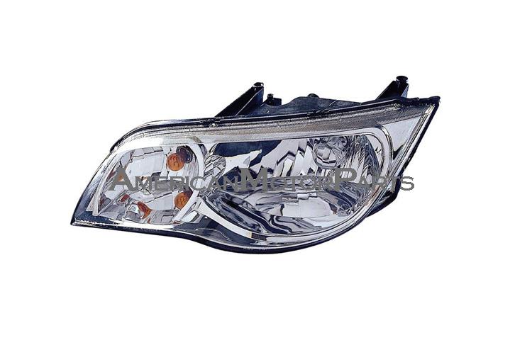 Eagleeye driver & passenger replacement headlight head lamp 03-06 saturn ion 2dr