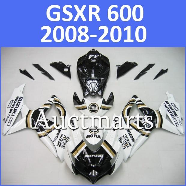 Fit suzuki 08 09 10 gsxr 750 gsxr 600 gsx-r 2008 2009 2010 fairing k8 j16 d00