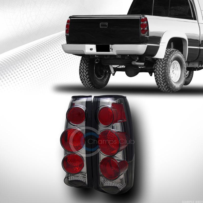 Smoke *3d* altezza tail lights rear brake lamps 88 89-98 chevy/gmc c10 truck suv