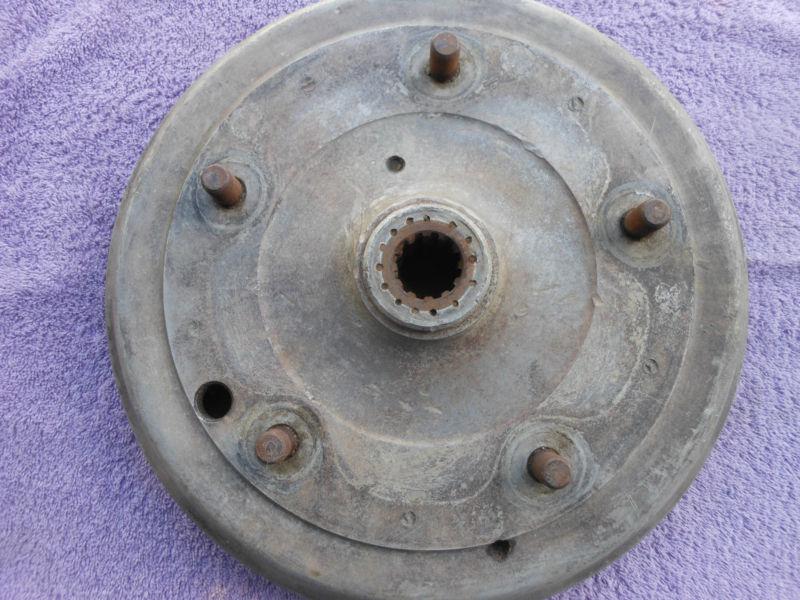 Porsche speedster rear aluminum brake drum