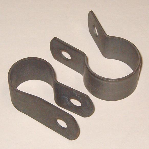 Harley 45 wla air cleaner clamp pair