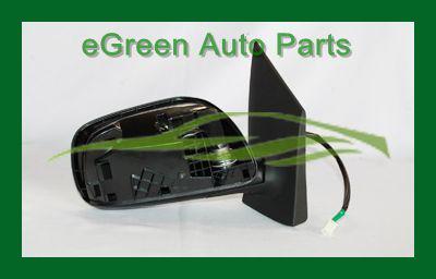 07-11 yaris sedan door side mirror right passenger power non-heated