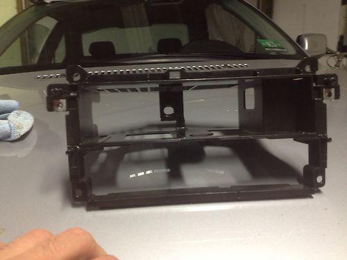 Bmw e46 00-05 01 02 03 04 stereo radio mounting bracket holder frame