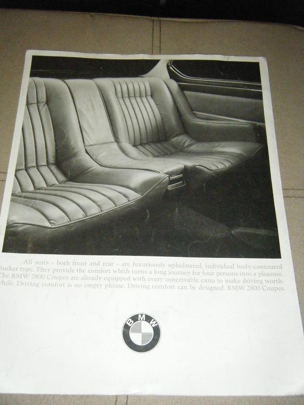 Bmw 2800 literature