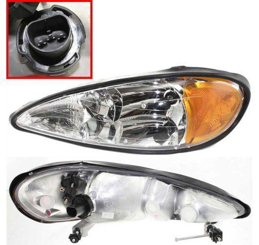 99-05 pontiac grand am headlight headlamp left driver side