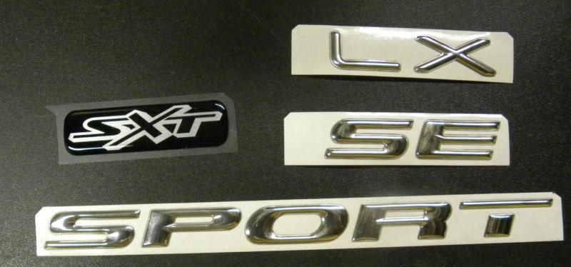 Lx emblem/stickers/decals/badges/logo/ford/dodge/jeep/chrysler/ new