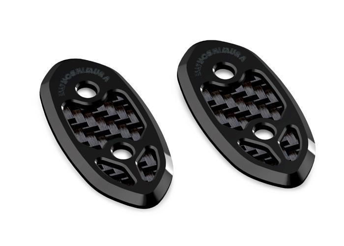 Yoshimura mirror hole cap kit - black  900bg152010