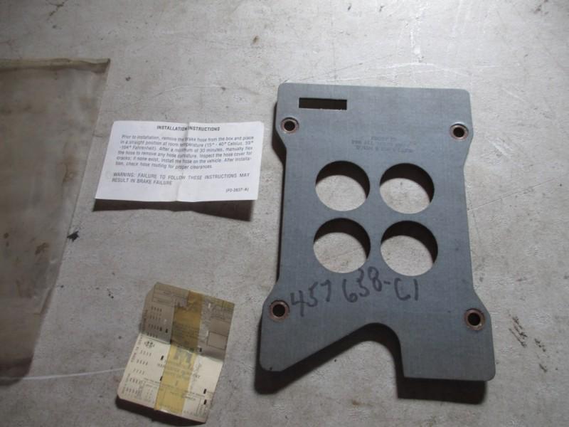 Ih international truck scout 80 800 scout ii nos holley carb gasket 457658-c1 