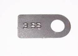 New mopar 1964-74 8-3/4 3.55 ratio tag