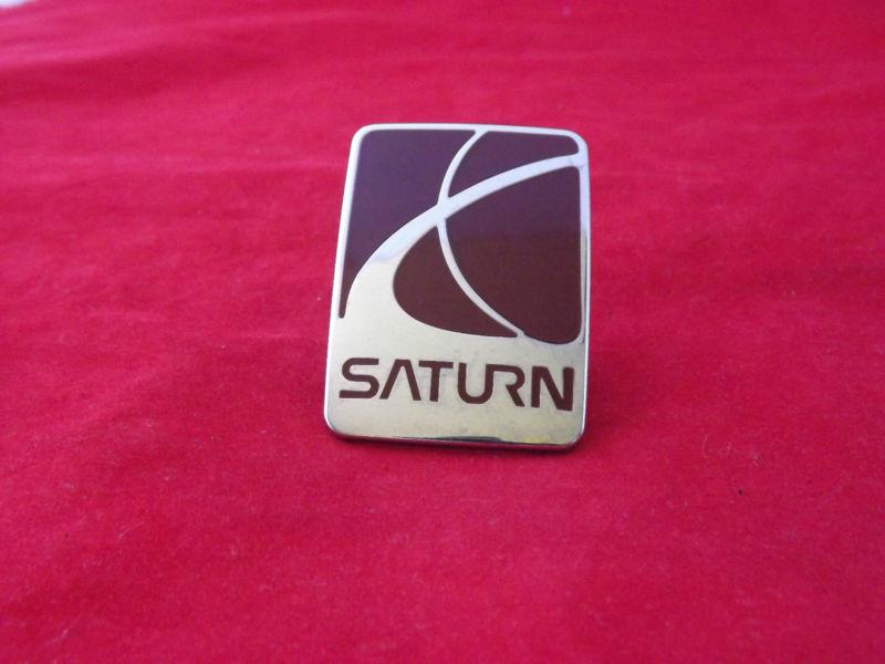 Saturn red symbol emblem badge side fender 1991-2002 oem l-series ls ls1 s vue