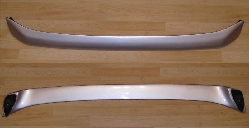 1992-1999 mercedes-benz s-class w140  rear wing spoiler (painted) sedan coupe