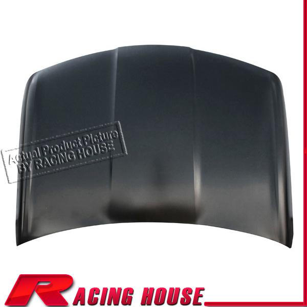 Front primered steel panel hood 2002-2005 saturn vue red line unpainted black