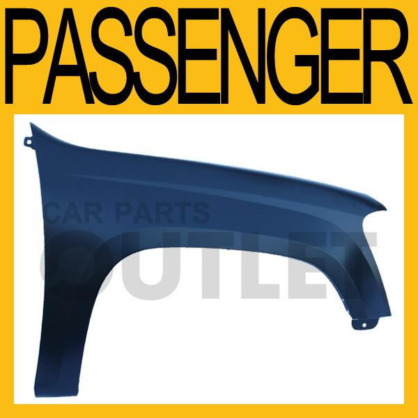 04-10 colorado canyon right primed fender ls lt z71 new